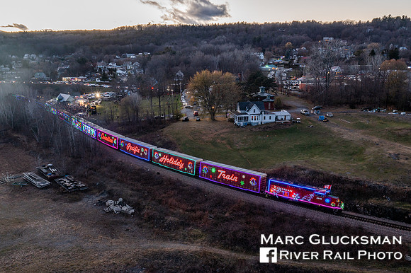 CP Holiday Train, CP 2246, Port Henry, New York