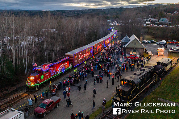 CP Holiday Train, CP 2246, Port Henry, New York