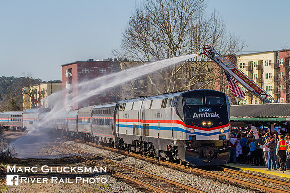 Amtrak Sunset Limited - Inspection Train - Tallahassee, Florida