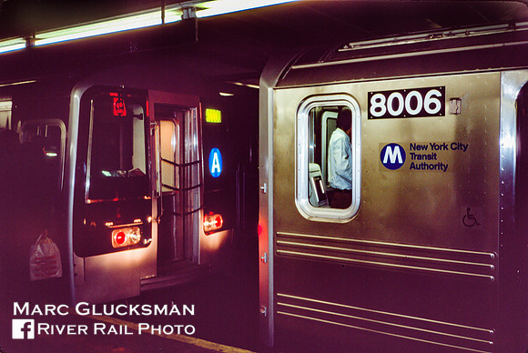 MTA NYCT Subway, NYCT 110A 8006 and 110B 3004, Union Turnpike, Kew Gardens, Queens, New York