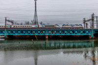 Amtrak 839 AMTK 662 Acela TS 12 AMTK 2006, Mianus River, Cos Cob, Connecticut