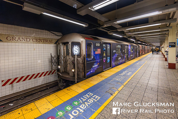 MTA NYCT Subway, GC-TS Shuttle, Harry Potter Wrap