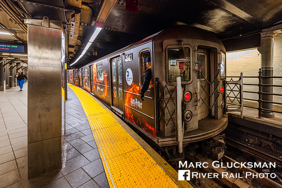 MTA NYCT Subway, GC-TS Shuttle, Harry Potter Wrap