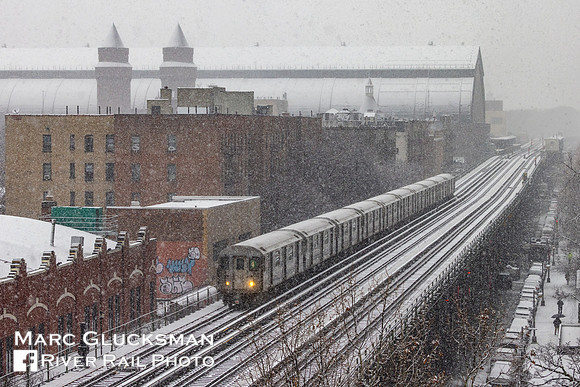 MTA NYCT Subway, 4 Line, n/o Fordham Road, Bronx, New York