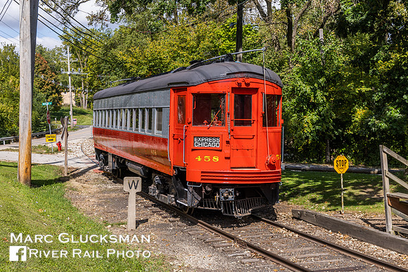 CAE 458, Fox River Trolley Museum, South Elgin, Illinois