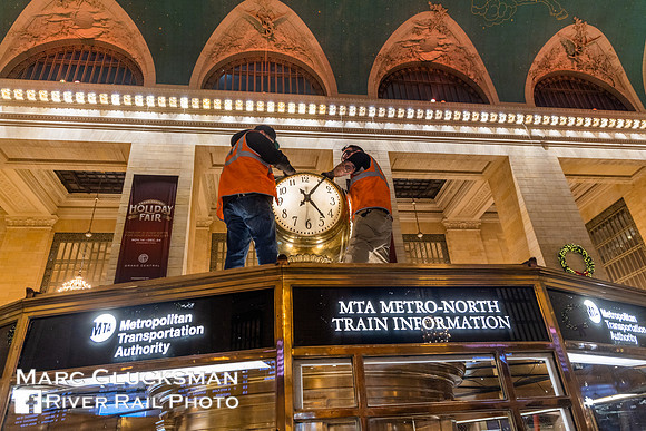 Information Booth Clock, Grand Central Terminal, New York, New York