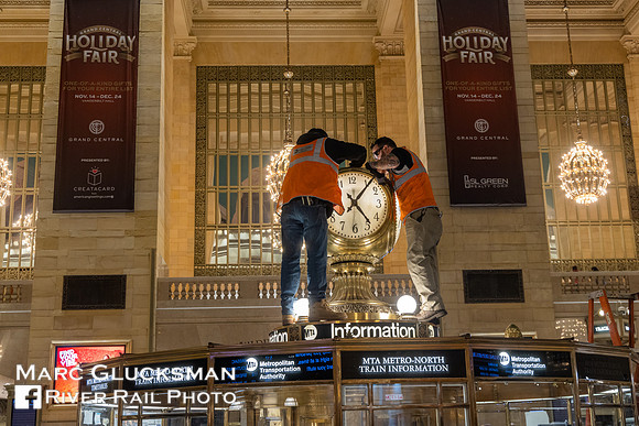 Information Booth Clock, Grand Central Terminal, New York, New York