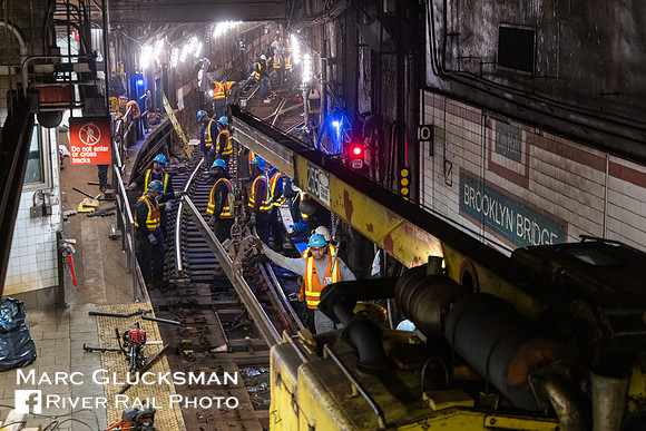 MTA NYCT Subway, C255, Brooklyn Bridge-City Hall, New York, New York