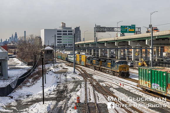 CSX M701, CSXT 470 464, Oak Point Yard, Bronx, New York
