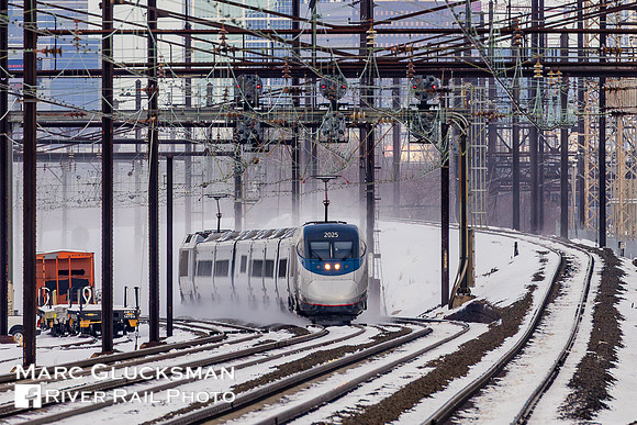 Amtrak 2159 Acela TS 18 AMTK 2025, North Elizabeth, New Jersey