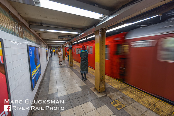 MTA NYCT Subway Holiday Train Nostalgia Special, 34 Street, New York, New York