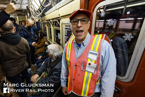 MTA NYCT Subway Holiday Train Nostalgia Special, Todd Glickman, New York, New York