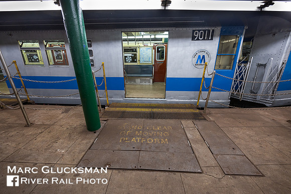 MTA NYCT Subway Holiday Train Nostalgia Special, Gap Filler, South Ferry, New York, New York