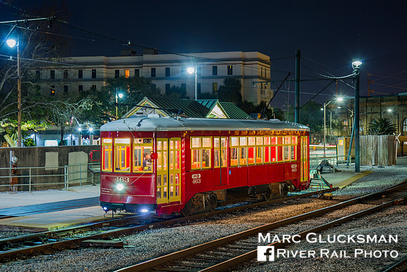 NORTA 463, Riverfront Line, New Orleans, Louisiana