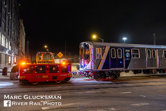 MTA NYCT Subway R211A Option Car Delivery, New York, New York