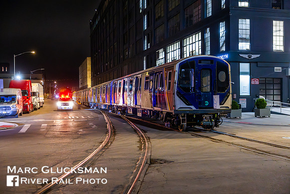 MTA NYCT Subway R211A Option Car Delivery, New York, New York