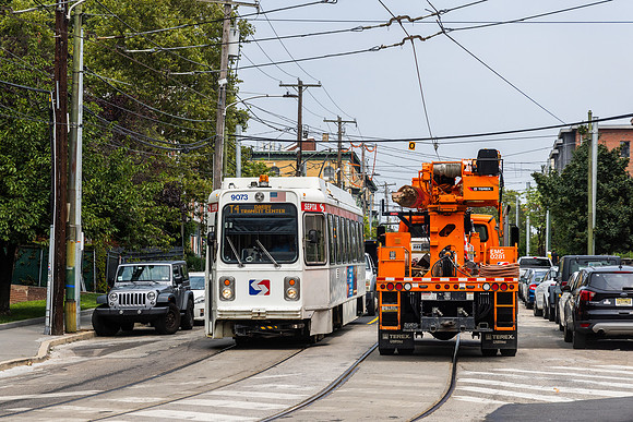 SEPTA Trolley Diversion 2025