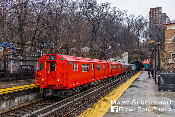 MTA NYCT Subway 9017, Dyckman Street, New York, New York