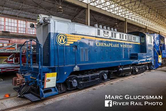 Chesapeake Western 662, Virginia Museum Of Transportation, Roanoke, Virginia
