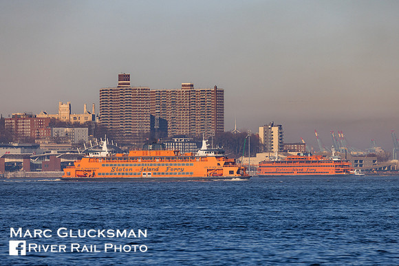 Staten Island Ferry Sandy Ground meets John J. Marchi