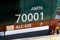 Amtrak Siemens Airo Trainset, Newark Airport Station, Newark, New Jersey