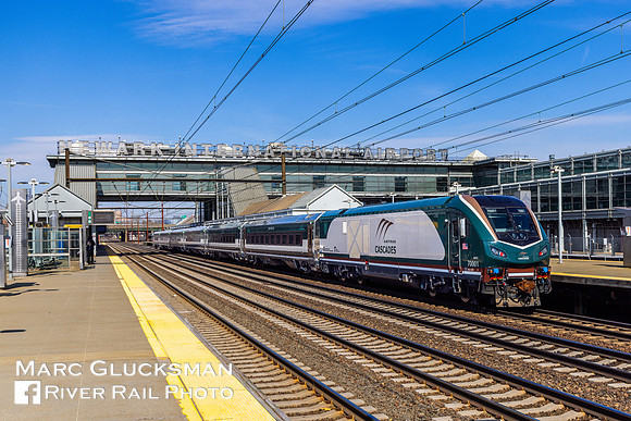 Amtrak Siemens Airo Trainset, Newark Airport Station, Newark, New Jersey