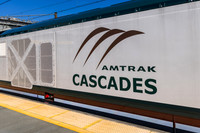 Amtrak Siemens Airo Trainset, Newark Airport Station, Newark, New Jersey
