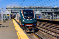 Amtrak Siemens Airo Trainset, Newark Airport Station, Newark, New Jersey