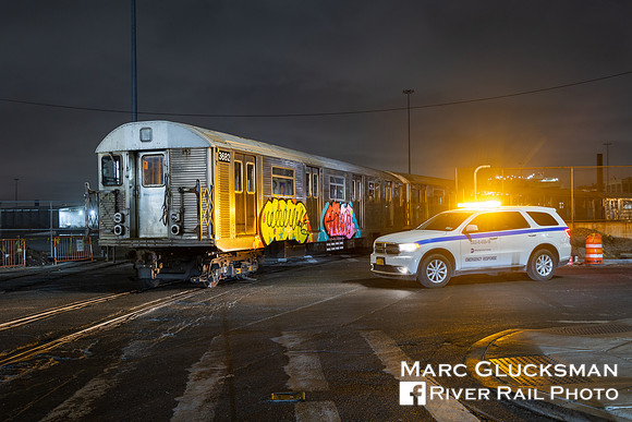 MTA NYC Subway R-32s, Brooklyn, New York