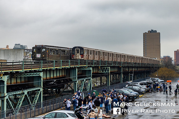 MTA NYCT Subway/NYTM, Lo-V Nostalgia Special, 161st Street–Yankee Stadium, Bronx, New York