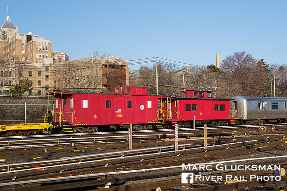 MTA Staten Island Railway, SIR Caboose 620, Clifton, Staten Island, New York