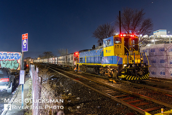 LIRR M7 Scrap Move