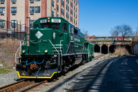 New York & Atlantic Railway NYA 300 at Bay Ridge Tunnel, Brooklyn, New York