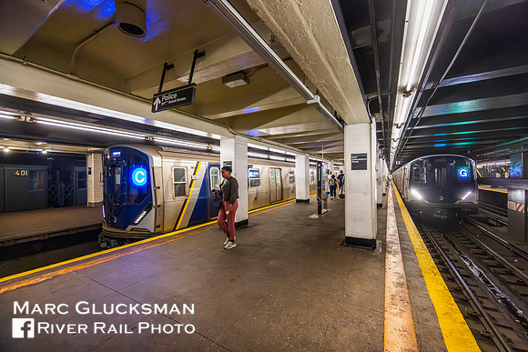 MTA NYCT Subway/NYTM, R9s Nostalgia Special,  Hoyt-Schermerhorn St - Meet with R211A, Brooklyn, NY