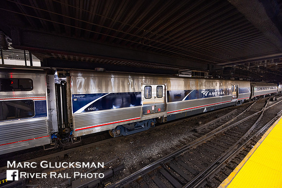 Amtrak Viewliner II Baggage Car, AMTK 61007