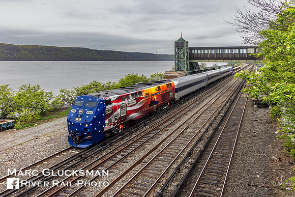 MTA Metro-North Railroad Inspection Cars, MNCW 216 310, Riverdale, Bronx, New York
