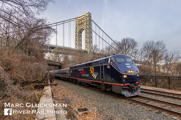Amtrak 63 AMTK 100, New York, NY