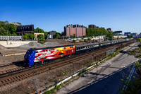CSX OCS On Metro-North, MNCW 216, Highbridge, Bronx, New York