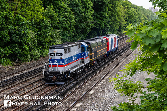 MNCW 103 222 250, MNR Riverdale, Bronx, New York