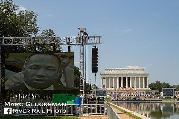 Lincoln Memorial with MLK, Washington DC