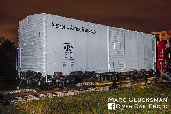 Arcade & Attica 510, Western New York Railway Historical Society, Williamsville, New York