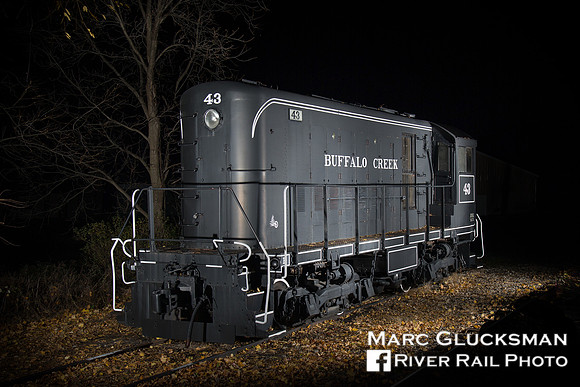 BCKR 43, Western New York Railway Historical Society, Hamburg, New York
