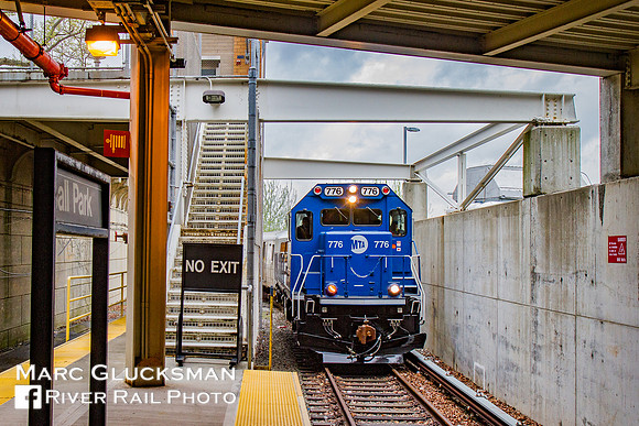 MTA Staten Island Railway BMEX 778 (BL20G), Ballpark, Staten Island, New York