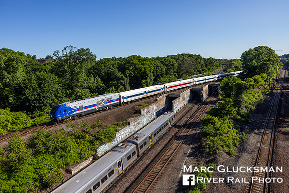 MNR 1831 MNCW 307, Woodlawn Flyover, Bronx, New York