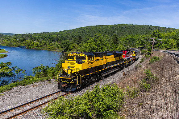 NYSW OCS NYSW 4062 3634, West Branch Delaware River, Hancock, New York