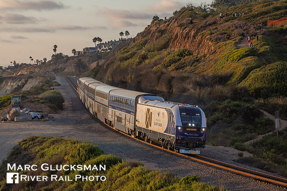 Amtrak/Amtrak California Train 784, CDTX 2110, Del Mar, California