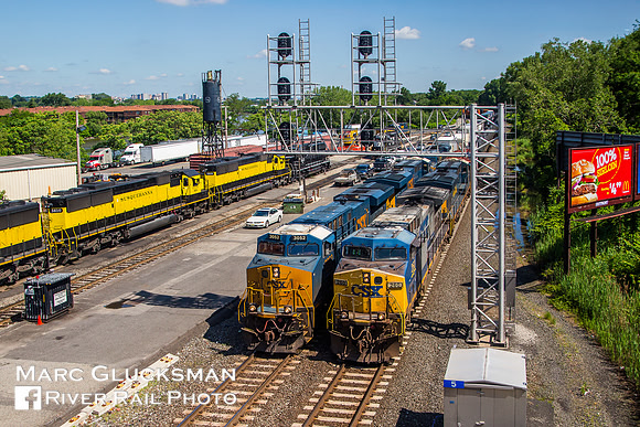 CSX Q008 CSXT 3052 CSX K038 CSXT 260, Ridgefield Park, New Jersey