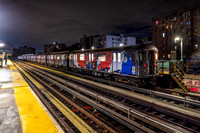 2026 MTA NYCT Subway FIFA Wrap, 1 Line, France (2471-2475) and Senegal (2370-2366), 231 Street