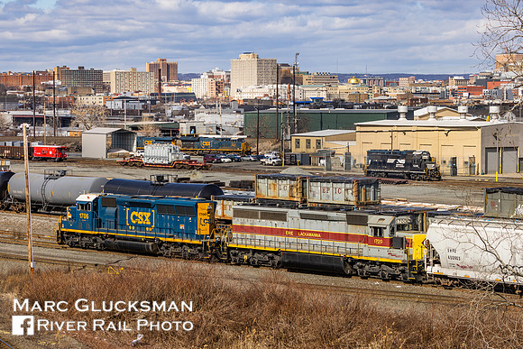 Conrail CRCX, Oak Island Yard, Newark, New Jersey