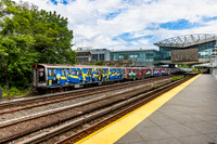 2026 MTA NYCT Subway FIFA Wrap, A Line, Howard Beach-JFK, Queens, New York
